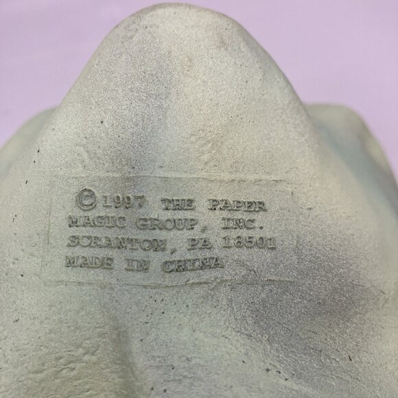 Vintage Alien Mask 1997 The Paper Magic Group Halloween Green Costume Rubber - Picture 6 of 9